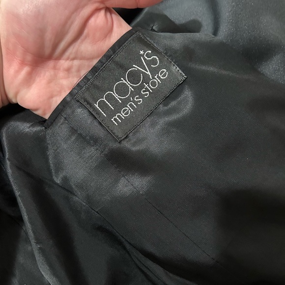 Men’s 44R Kenneth Cole New York Tuxedo Blazer Made For Macy’s - Picture 5 of 13